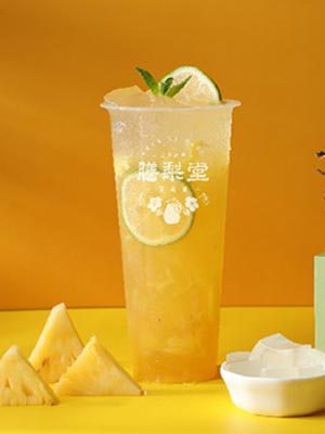 黄金凤梨-梨冻茶